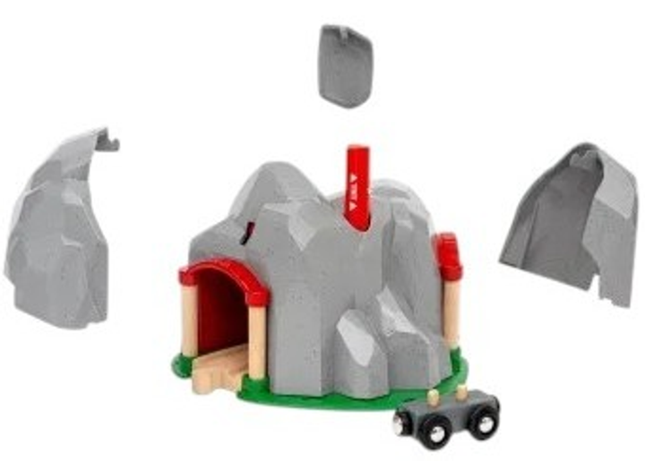 Залізниця Brio 36044 World Вибуховий тунель (7312350360448) - зображення 7