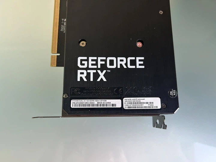 Відеокарта Palit GeForce RTX 3060 12 GB Dual OC (NE63060T19K9