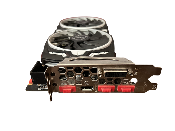 Видеокарта MSI GTX 1070 8GB (GeForce GTX 1070 ARMOR 8G OC) Б/B - Б/У - изображение 3