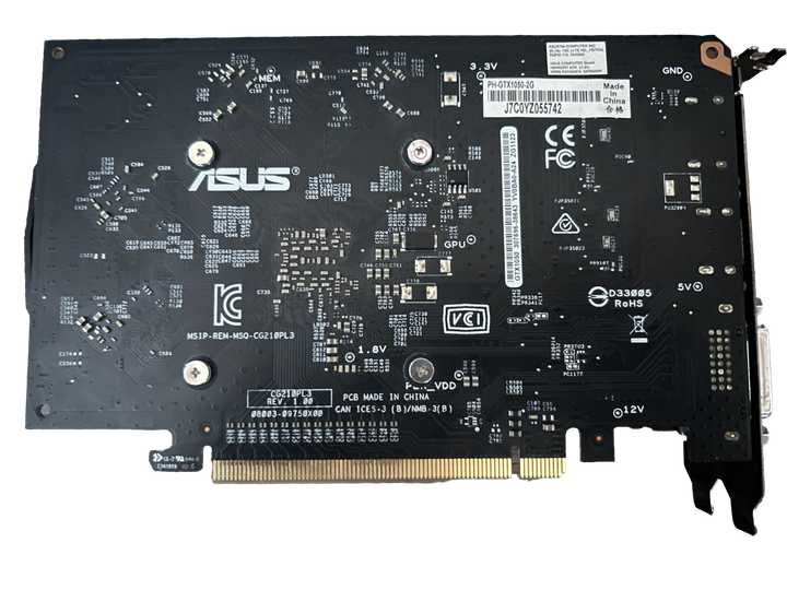 Видеокарта Asus GTX 1050 2GB GDDR5 (PH-GTX1050-2G) Б/У - изображение 4