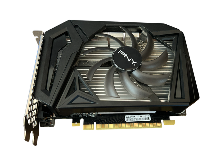 Видеокарта PNY GeForce GTX 1650 Super Single Fan 4GB GDDR6 - Б/У - Фото 1 Видеокарта PNY GeForce GTX 1650 Super Single Fan 4GB GDDR6 - Б/У - изображение 1