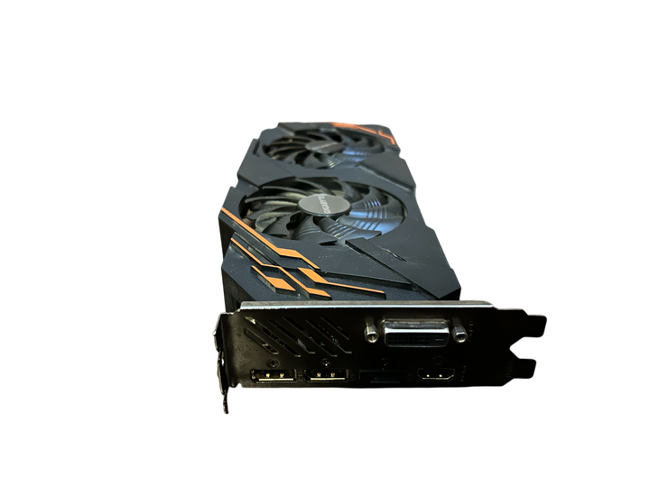 Видеокарта Gigabyte GeForce GTX 1070 8GB WindForce OC (GV-N1070WF2OC-8GD) Б/У - изображение 4