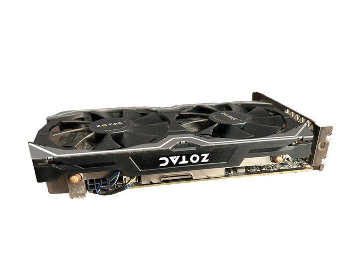 Видеокарта Zotac GeForce GTX 1060 AMP Edition 6GB GDDR5 (ZT-P10600B-10M) - Б/У - изображение 3