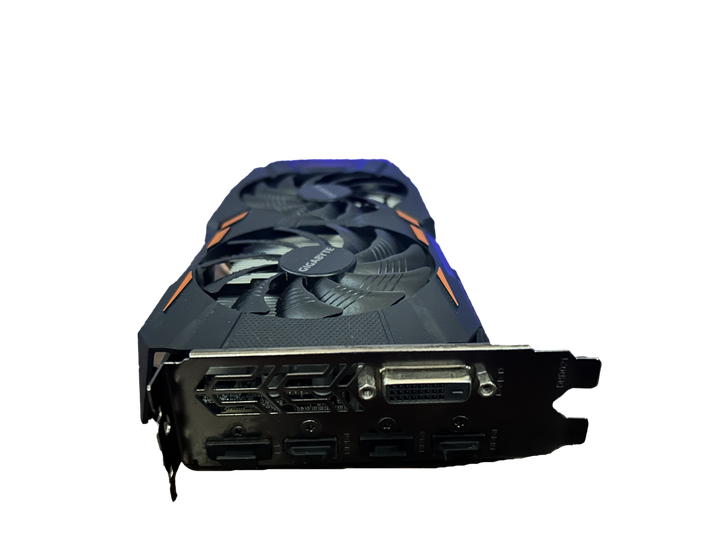 Видеокарта Gigabyte GeForce GTX 1050 OC 2G GDDR5 (GV-N1050WF2OC-2GD) Б/У - Фото 3 Видеокарта Gigabyte GeForce GTX 1050 OC 2G GDDR5 (GV-N1050WF2OC-2GD) Б/У - изображение 3