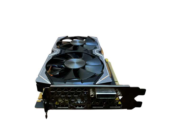 Видеокарта Zotac GTX 1070 Mini 8GB GDDR5 (ZT-P10700G-10M) - Б/У - изображение 4