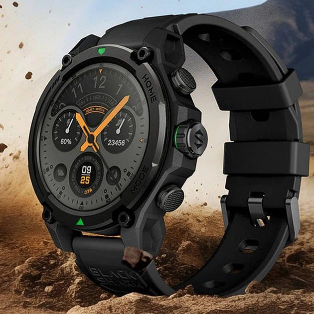 Смарт-часы Black Shark GS3 black AMOLED 1.43″/ GPS/ Звонки/ Водозащита 5ATM/ дополнительный ремешок/ автономность до 21 дней (001012039736) - изображение 6