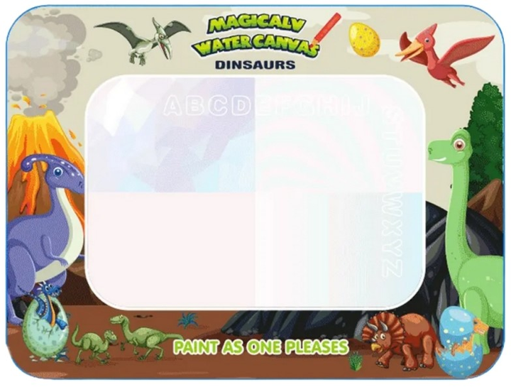 Килимок для малювання водою Woopie XXL Печатки Цифри 100 x 80 см (5906280653439) - зображення 5