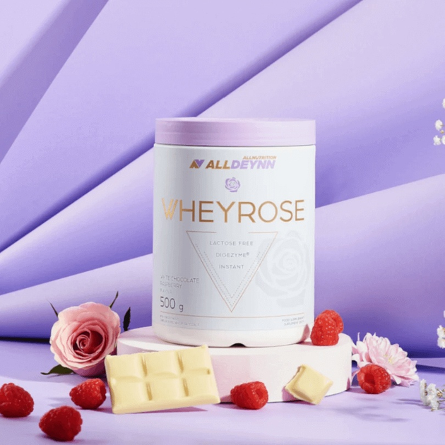 Протеїновий коктейль SFD Alldeynn Wheyrose Смак шоколад - малина 500 г (5902837738024) - зображення 2