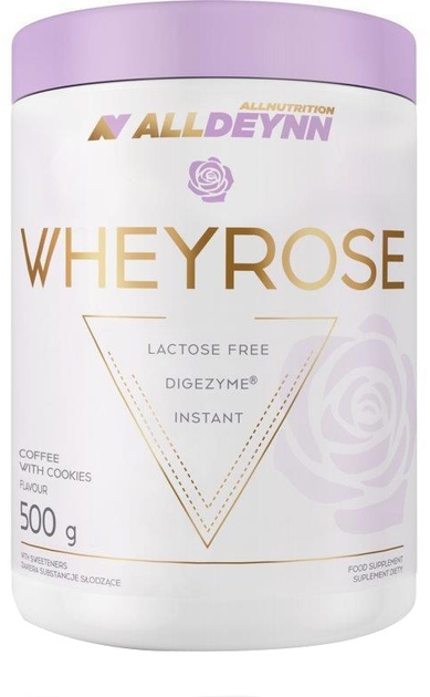 Протеїновий коктейль SFD Alldeynn Wheyrose Смак кава - печиво 500 г (5902837738321) - зображення 1