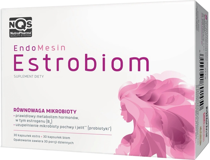 Дієтична добавка Nutropharma EndoMesin Estrobiom 30 + 30 капсул (5904161801450) - зображення 1