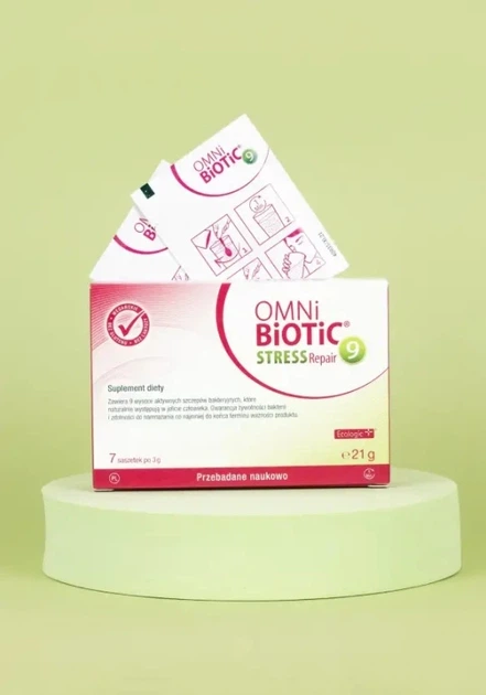Дієтична добавка Omni-Biotic Stress Repair 9 56 саше по 3 г (9120117912766) - зображення 2