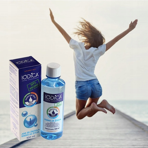 Suplement diety Iodica Naturalny koncentrat jodu w płynie 300 ml (5904624315012) - obraz 2
