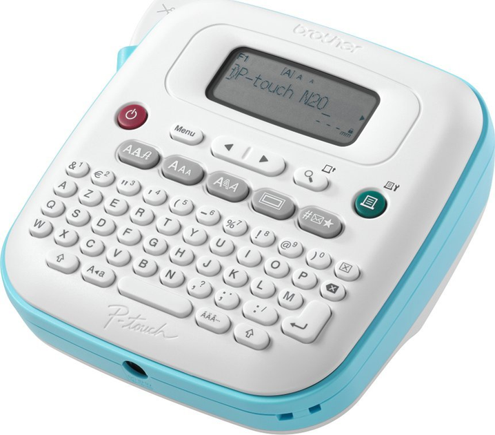 Принтер етикеток Brother PT-N20 Btag Light Blue (PTN20QL1) - зображення 2