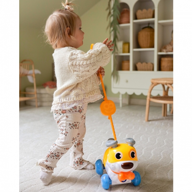 Інтетерактивна іграшка Woopie 2в1 Гавкаючий песик на колесах 53293 (5906280653293) - зображення 9