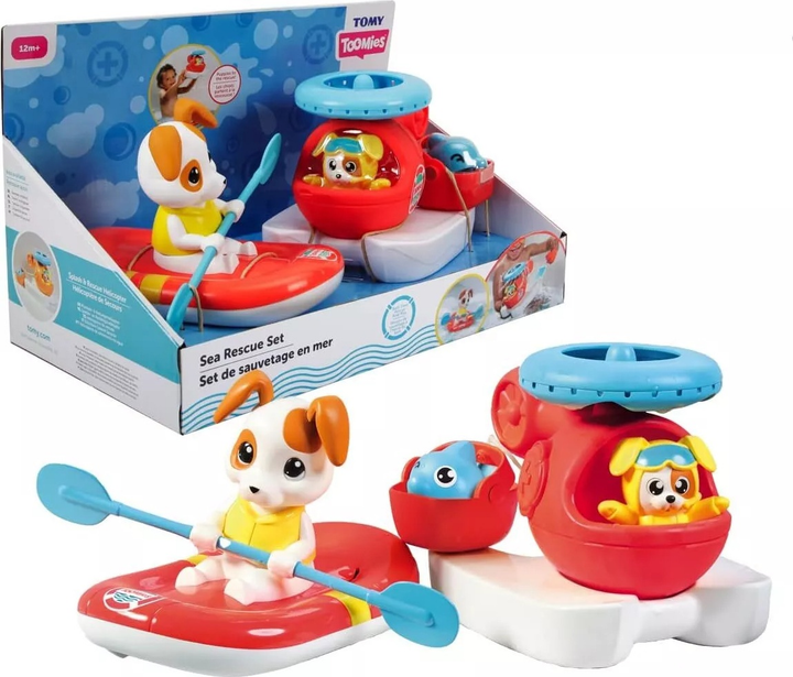 Набір іграшок для ванної Tomy Toomies: Морські рятувальники (5011666733077) - зображення 3