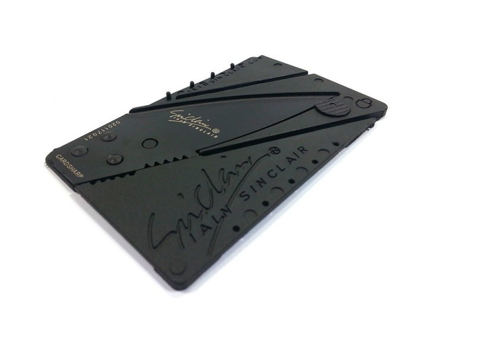 Складной нож кредитная карта визитка Sinclair Cardsharp 2 Credit