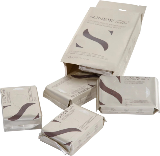 Серветки для зняття макіяжу SunewMed+ 6 x 8 шт (5905279552067) - зображення 3