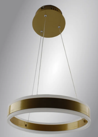 Світлодіодна люстра Esllse підвісна з пультом та додатком STELLA 64W R-APP-400x1200-GOLD/WHITE-220-IP20 - Фото 3 Світлодіодна люстра Esllse підвісна з пультом та додатком STELLA 64W R-APP-400x1200-GOLD/WHITE-220-IP20 - зображення 3