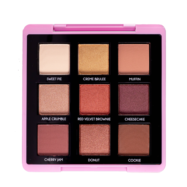 Палетка теней для век TopFace Maestro Academy Eyeshadow Bar 9 оттенков № 003 Cherry Passion - изображение 3