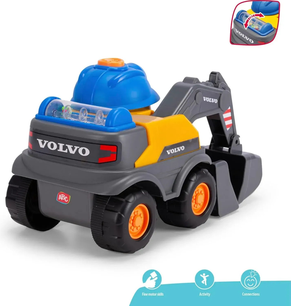 Pojazd ABC Danny z grzechotką 26 cm Y3897 (4006333088032) - obraz 6