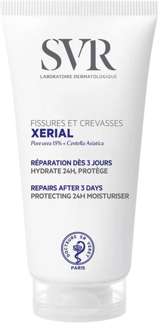 Krem do stóp Svr Xerial Fissures & Crevasses na pękające pięty 50 ml (3662361003235) - obraz 1