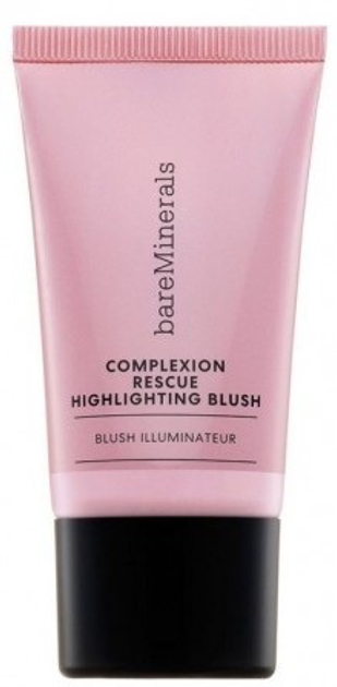 Бронзер для обличчя bareMinerals Complexion Rescue Highlighting Blush Rose Glow кремовий 15 мл (194250077667) - зображення 1