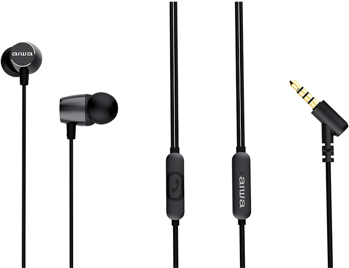 Навушники Aiwa ESTM-30 Black (ESTM-30BK) - зображення 4