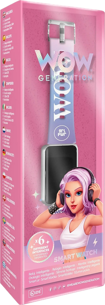 Smartwatch Kids Euroswan​ WOW Generation (WOW00025) - obraz 4
