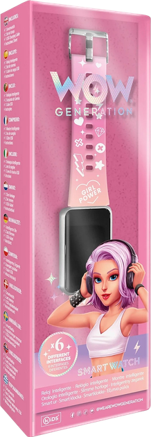 Smartwatch Kids Euroswan​ WOW Generation (WOW00025) - obraz 5