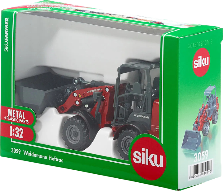 Model Siku Ładowarka Weidemann Hoftrac 3059 (4006874030590) - obraz 1