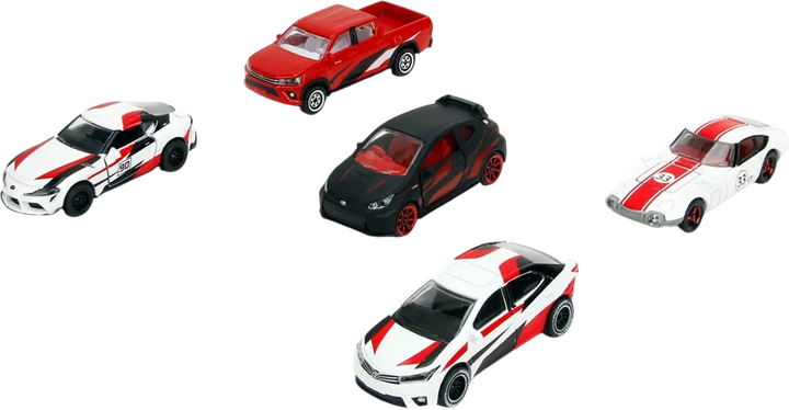 Набір моделей автомобілів Simba Majorette Japan Racer 5 szt. (3467452077603) - зображення 2
