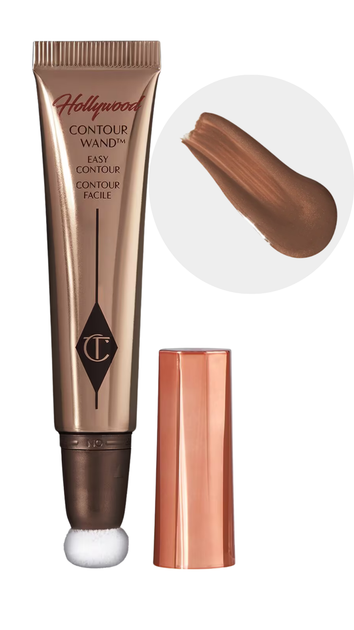 Кремовый контуринг для лица Charlotte Tilbury Hollywood Contour Wand оттенок Fair Medium 12мл - изображение 6