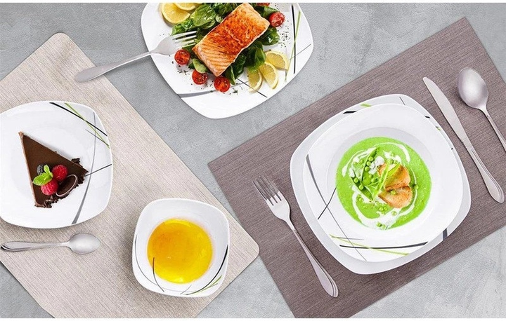 Обідній набір Orion порцеляновий на 6 персон 18 шт (8592381161965) - зображення 3