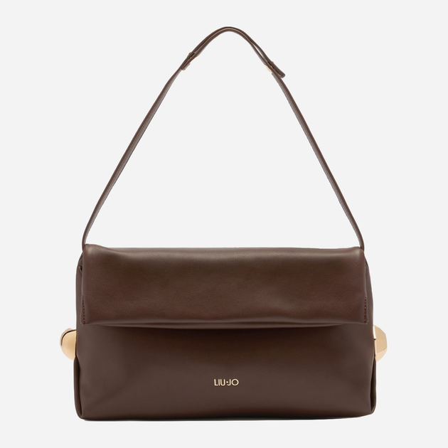 Сумка багет жіноча зі штучної шкіри середня Liu Jo AF5097E0077 90912 Коричнева (800070345615) - зображення 1