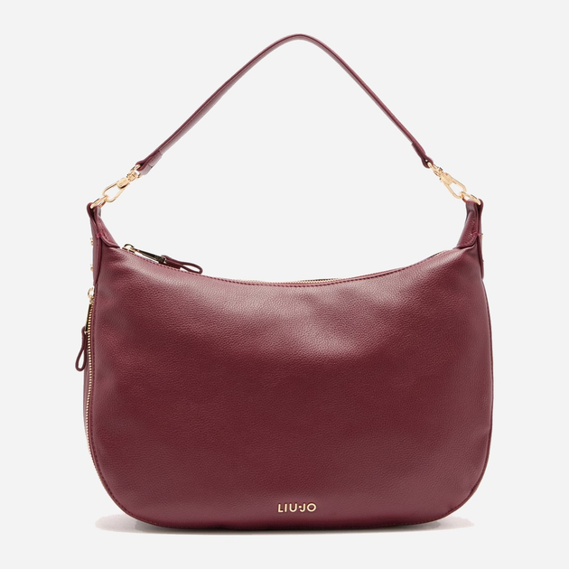 Torebka hobo damska duża Liu Jo AF5134E0058 91726 Bordowa (800070345561) - obraz 1