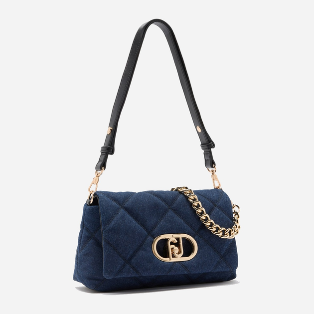 Torebka damska materiałowa z łańcuszkiem Liu Jo AF5138D0001 94024 Granatowa (800070345571) - obraz 3