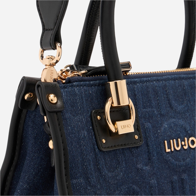 Torebka crossbody damska materiałowa Liu Jo AF5163D0001 94024 Granatowa (800070345544) - obraz 4