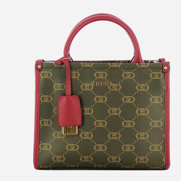 Torebka crossbody damska mała Liu Jo AF5192E0668 91726 Oliwkowa (800070345643) - obraz 1