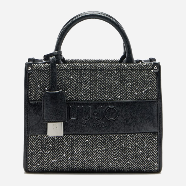 Torebka crossbody damska materiałowa mała Liu Jo AF5192T9112 22222 Czarna (800070345645) - obraz 1