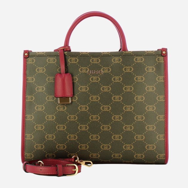 Torebka crossbody damska Liu Jo AF5206E0668 91726 Oliwkowa (800070345651) - obraz 4