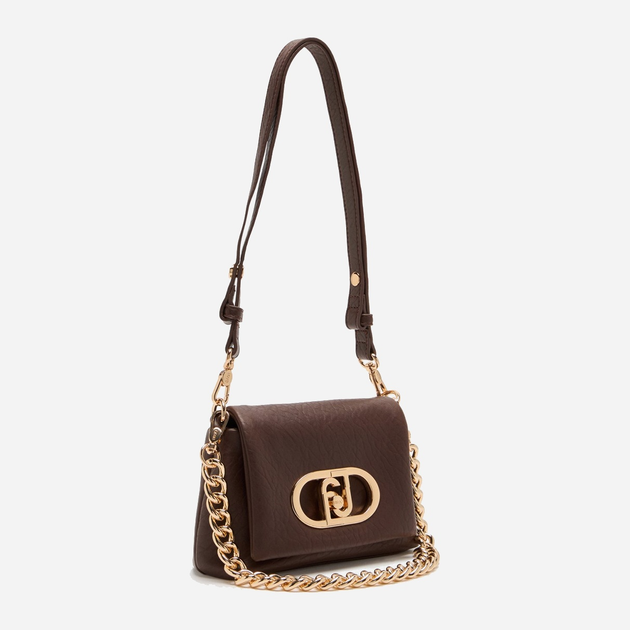 Torebka damska mała z łańcuszkiem Liu Jo AF5269E0161 90912 Ciemnobrązowa (800070345591) - obraz 4