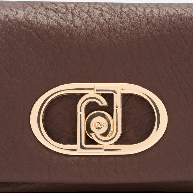 Torebka damska mała z łańcuszkiem Liu Jo AF5269E0161 90912 Ciemnobrązowa (800070345591) - obraz 5
