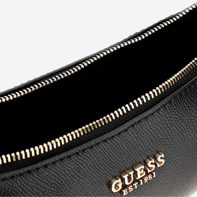 Torebka bagietka damska Guess Amorette HWBG7898170 Czarna (800070344375) - obraz 4