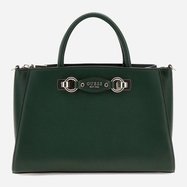 Torebka crossbody damska Guess Mimina HWBG8015060 Zielona (800070344383) - obraz 1