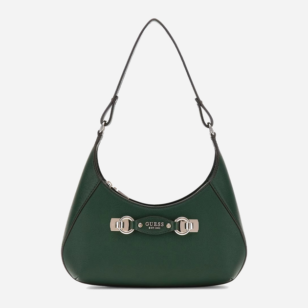 Torebka bagietka damska Guess Mimina HWBG8015180 Zielona (800070344386) - obraz 1