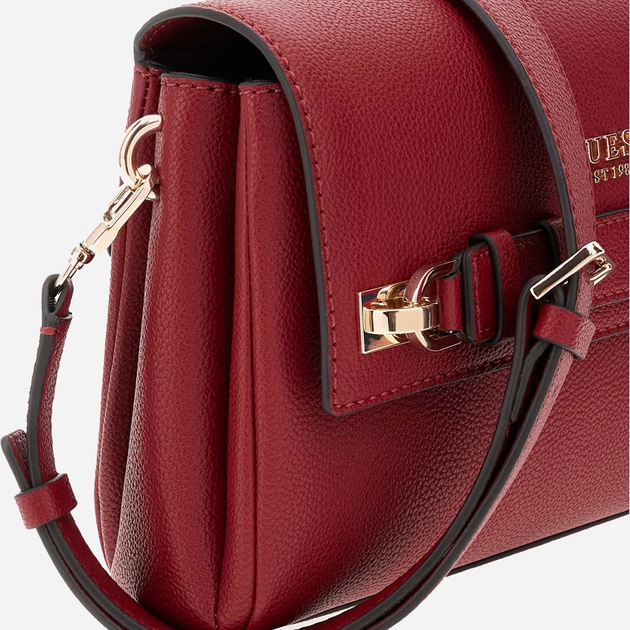 Torebka crossbody damska mała Guess Gregoria HWBG8546200 Czerwona (800070344461) - obraz 3