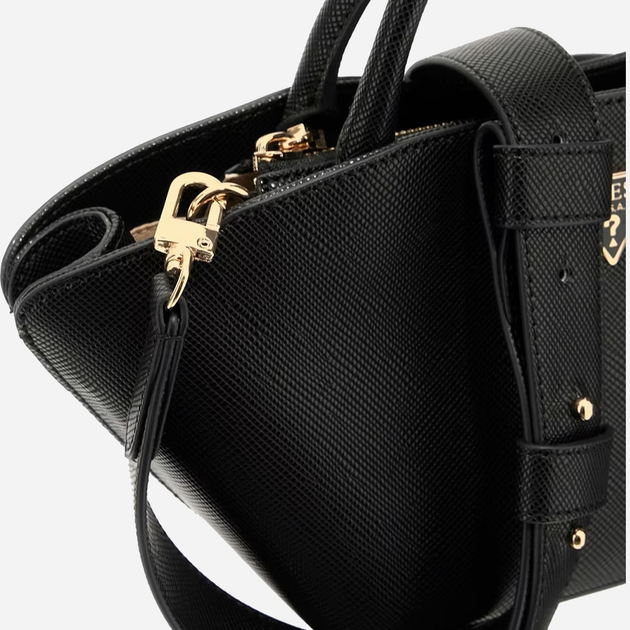 Torebka crossbody damska mała Guess Bolena HWZG9207760 Czarna (800070344432) - obraz 3