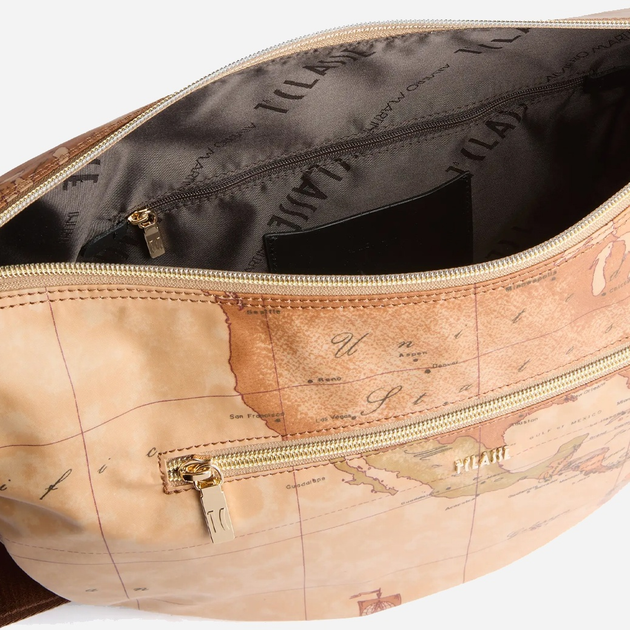 Torebka bagietka damska materiałowa Alviero Martini LD36S578 0548 Jasnobrązowa (800070347652) - obraz 4