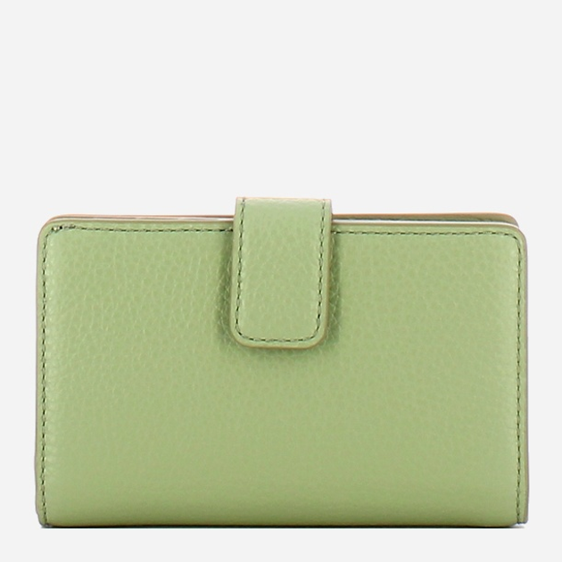 Гаманець жіночий шкіряний Coccinelle Metallic E2MW511E701 G77 Зелений (800070346045) - зображення 2