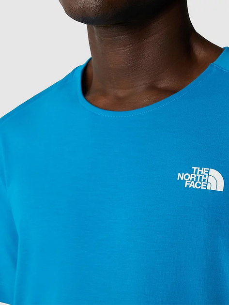 Футболка спортивна довга чоловіча The North Face M Lightning Alpine S/S NF0A87H7RI31 XL Синя (800070321551) - зображення 3